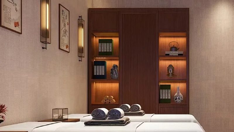 理疗馆灯光设计效果图：揭秘专业布局与效果
